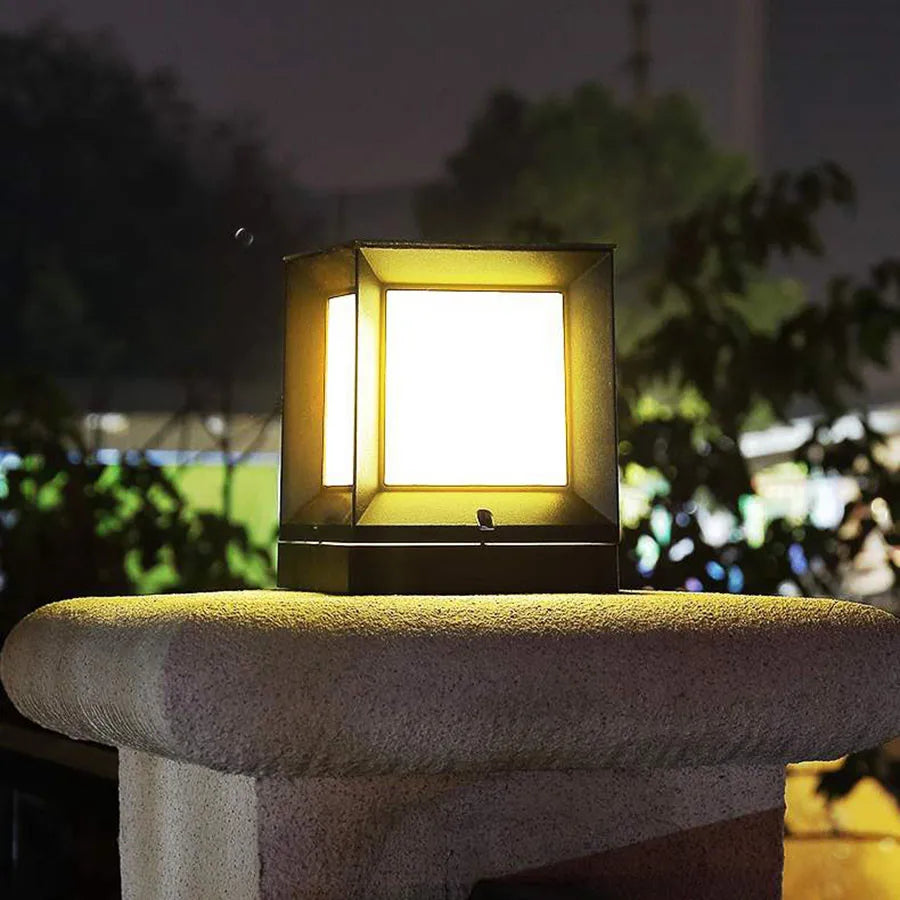 DecoLux LED Minimalist Floor Lamp – Weatherproof Outdoor Lighting