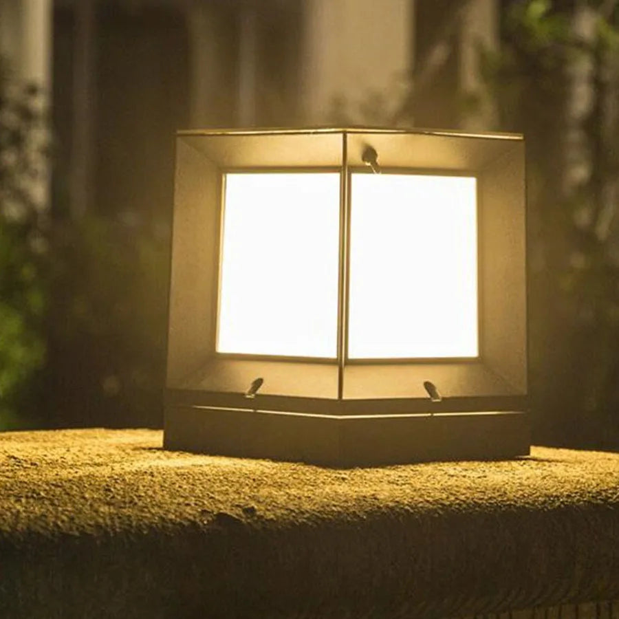 DecoLux LED Minimalist Floor Lamp – Weatherproof Outdoor Lighting
