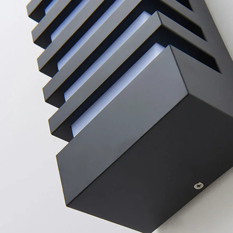 EdgeRay LED Wall Light – Sleek Aluminum Design, Warm/Cold White Options
