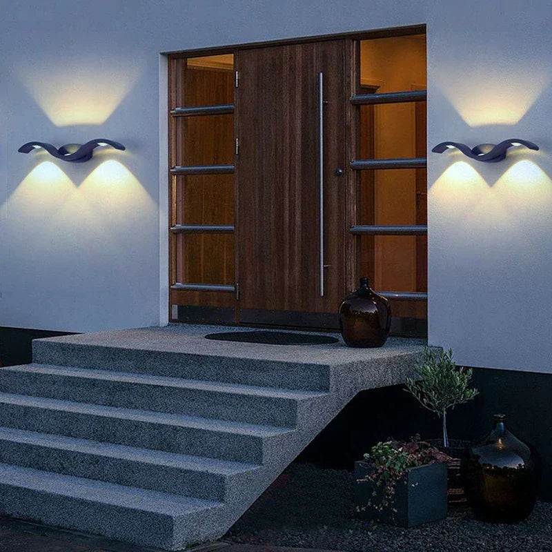 EmberRay Modern LED Indoor Wall Light – Sleek Alloy Design, Multiple Color