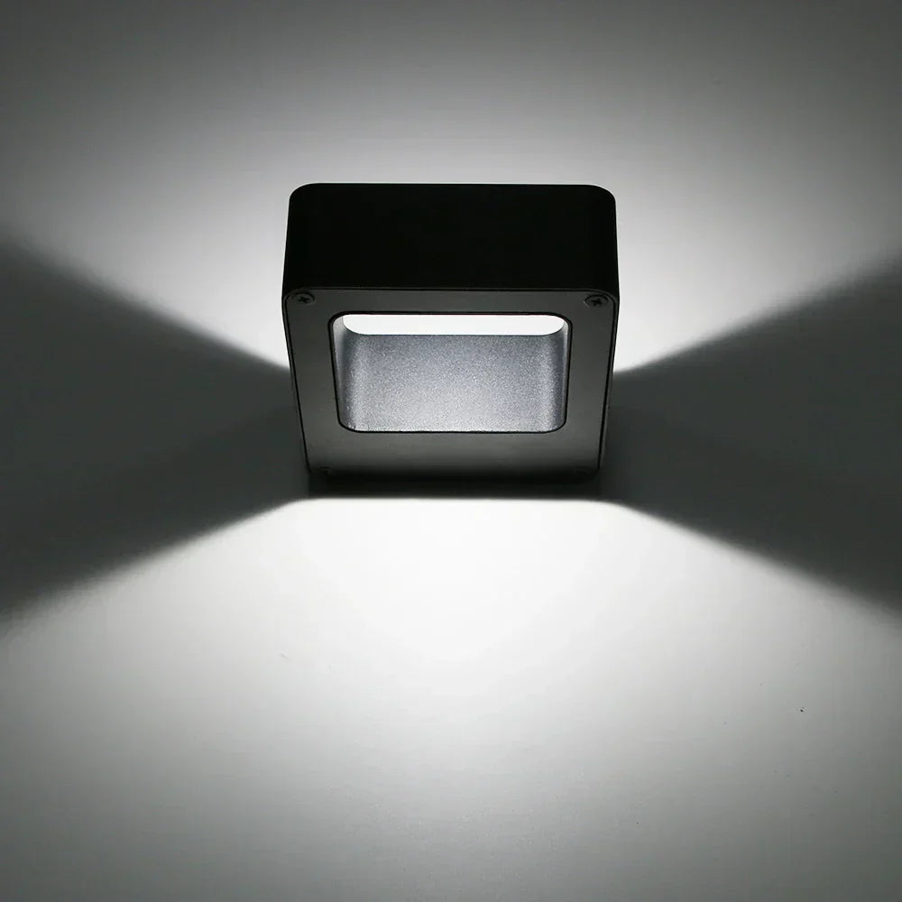 EternaShine Waterproof LED Outdoor Lamp – Warm White, Aluminum Housing