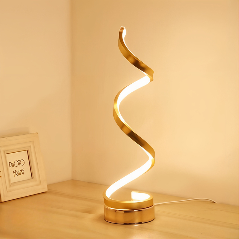 FestiLux LED Table Lamp – Adjustable Brightness & Color, Sleek Aluminum Design