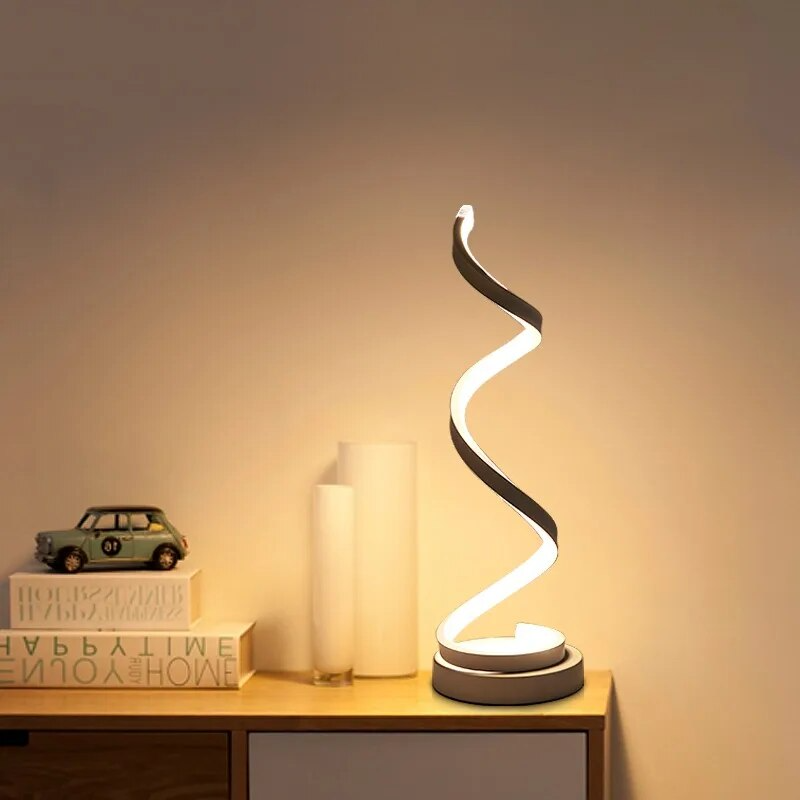 FestiLux LED Table Lamp – Adjustable Brightness & Color, Sleek Aluminum Design