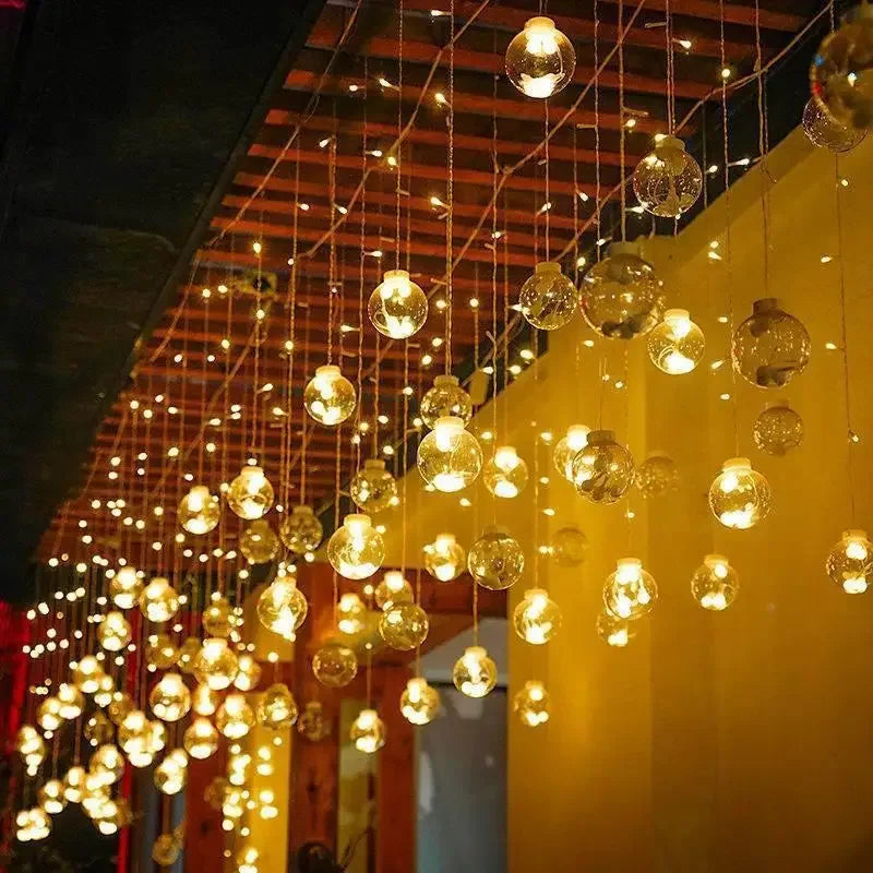 FortiLight Waterproof LED Garden String Lights – 3.5m, Warm White, IP44