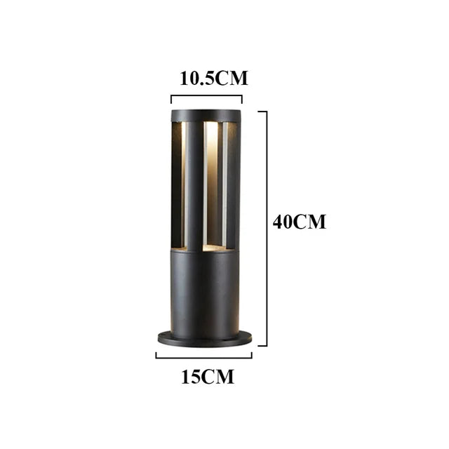 GardenGleam Energy-Efficient LED Garden Bollard Light – Modern Outdoor Pathway
