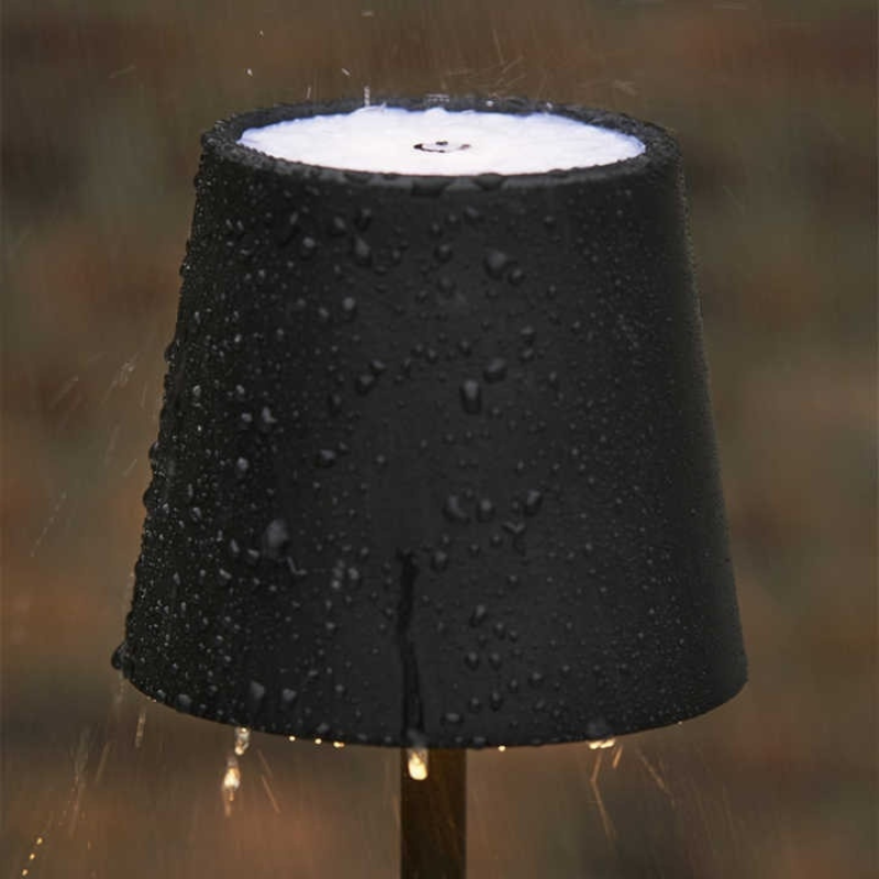 GlowBeam Wireless LED Table Lamp – Dimmable, IP65 Waterproof, Rechargeable, 3000K Warm White