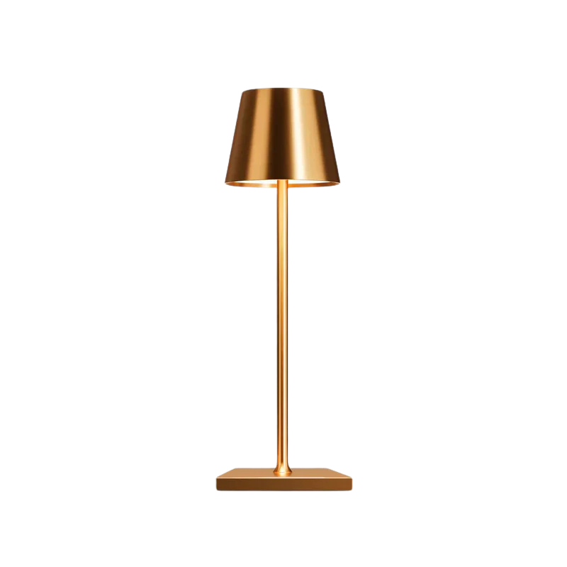GlowBeam Wireless LED Table Lamp – Dimmable, IP65 Waterproof, Rechargeable, 3000K Warm White
