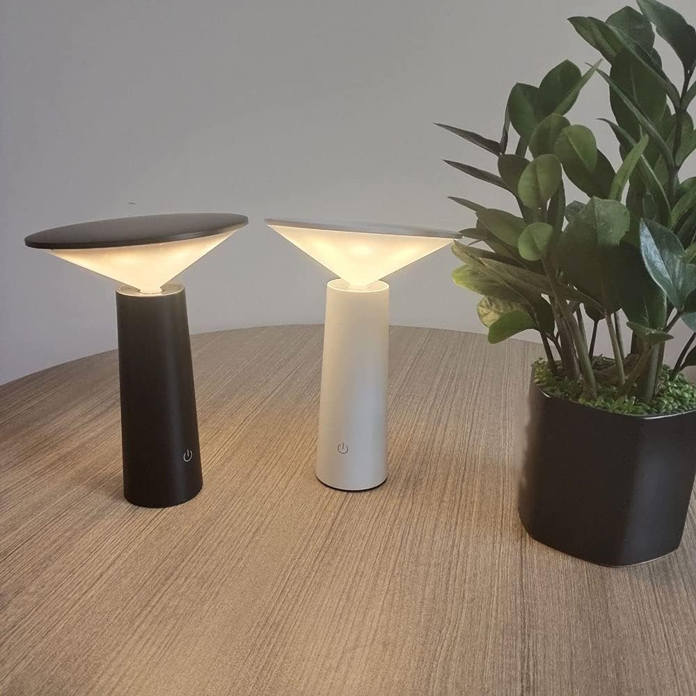 HaloFlex Ultra-Slim LED Portable Table Lamp – Dimmable, Tunable White (3000–6500K), Energy-Efficient