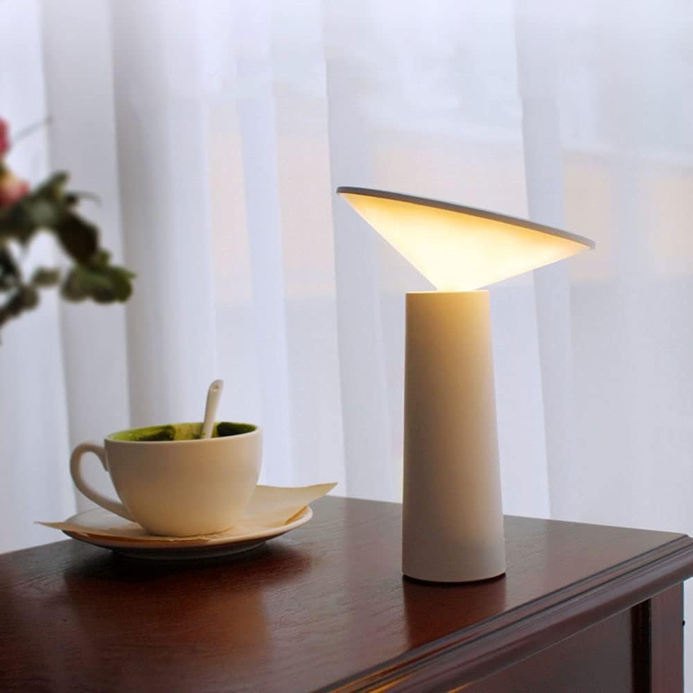 HaloFlex Ultra-Slim LED Portable Table Lamp – Dimmable, Tunable White (3000–6500K), Energy-Efficient