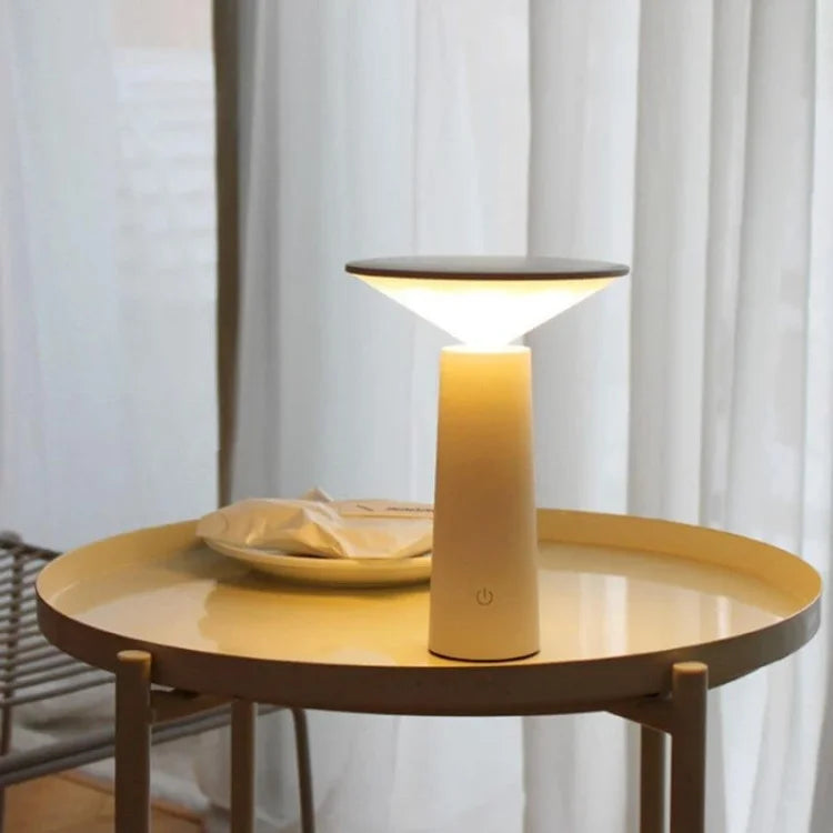 HaloFlex Ultra-Slim LED Portable Table Lamp – Dimmable, Tunable White (3000–6500K), Energy-Efficient
