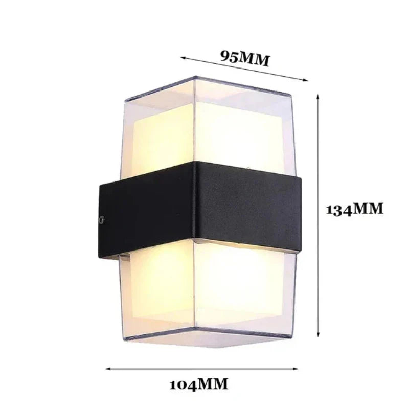 LineaLux Ultra-Slim LED Wall Light – Dimmable Warm White (3000K), Sleek Aluminum Profile
