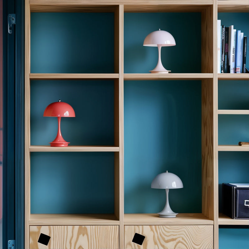 Lumenique Modern LED Table Lamp – Touch-Dimmable, Adjustable Brightness, 3000K Warm White