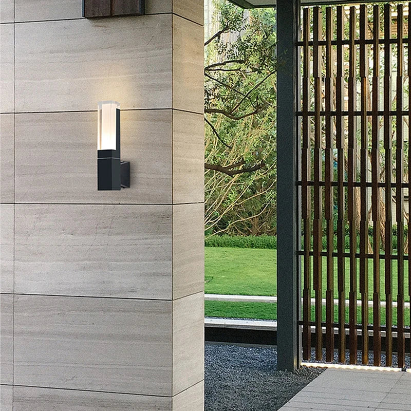 LumoLine Ultra-Slim Dimmable LED Outdoor Light – Warm White (3000K), Sleek Aluminum Profile