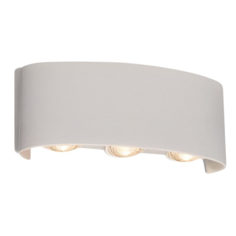 Lunevia LED Outdoor Wall Lamp – IP65 Waterproof, Integrated Warm White (3000K)