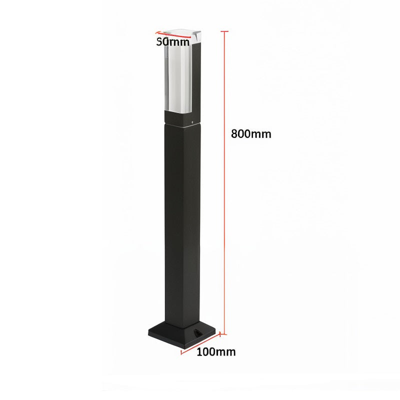 LuxCore High-Power LED Lawn Lamp – IP66 Waterproof, Daylight White (5000K)