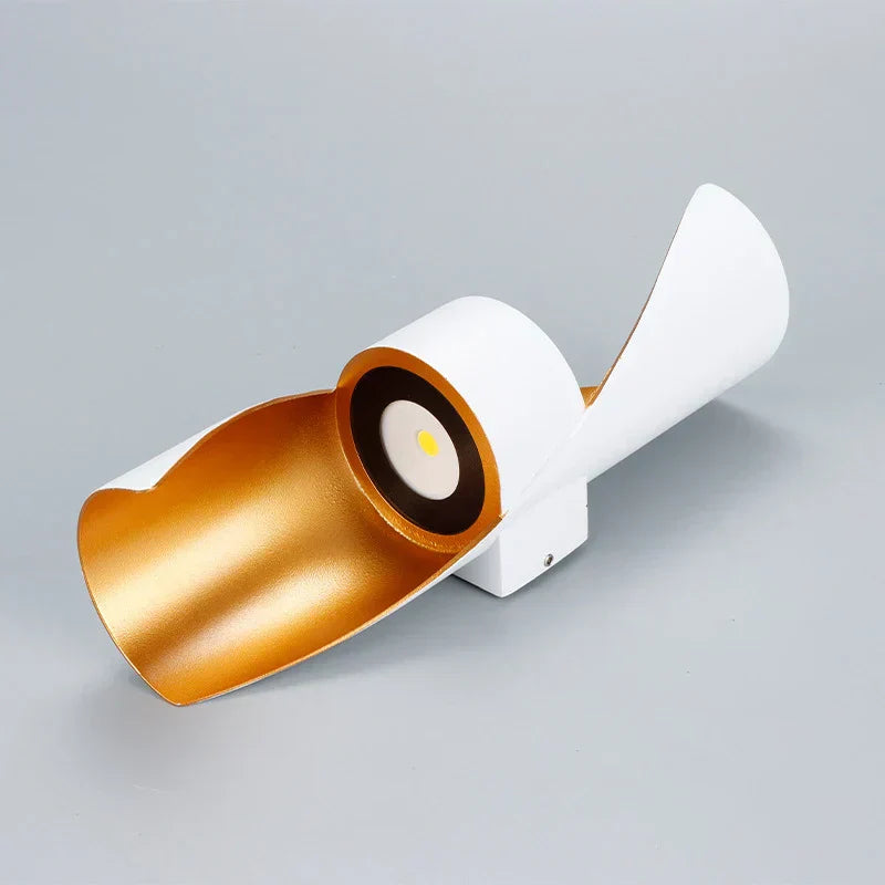 Luxava Waterproof LED Outdoor Wall Light – IP65, Integrated Warm White (3000K)