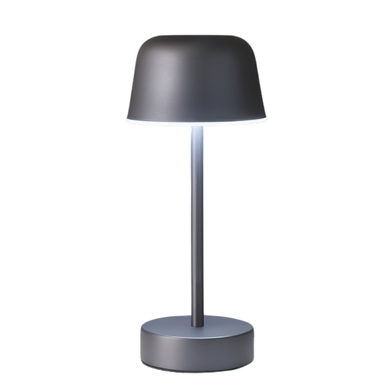 SoluGlow Wireless Rechargeable LED Table Lamp – Touch-Dimmable Aluminum, 4–8 Hr Runtime