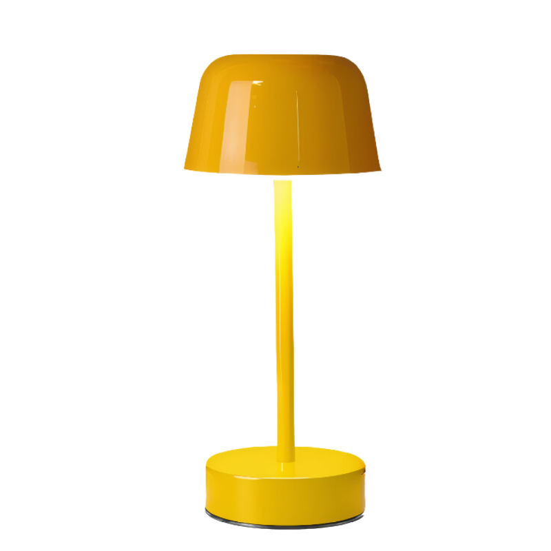 SoluGlow Wireless Rechargeable LED Table Lamp – Touch-Dimmable Aluminum, 4–8 Hr Runtime