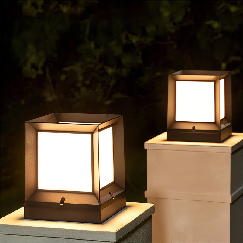 TitanGlow Outdoor LED Floor Lamp – IP65 Weatherproof, 3000K/6000K, Aluminium & Glass