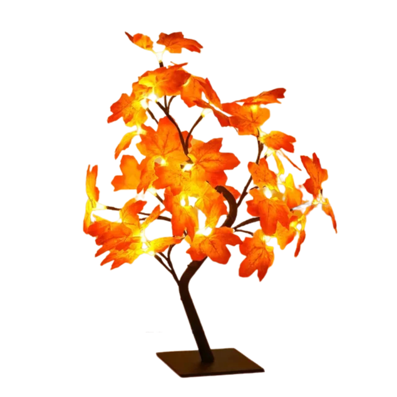 TreeGlow Enchanted LED Tree Lamp – Integrated Warm White LEDs, USB/Battery Powered,