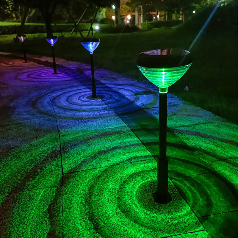 TwinkleRay Solar-Powered LED Garden Path Light – IP65 Weatherproof, Up to 10 Hr Runtime