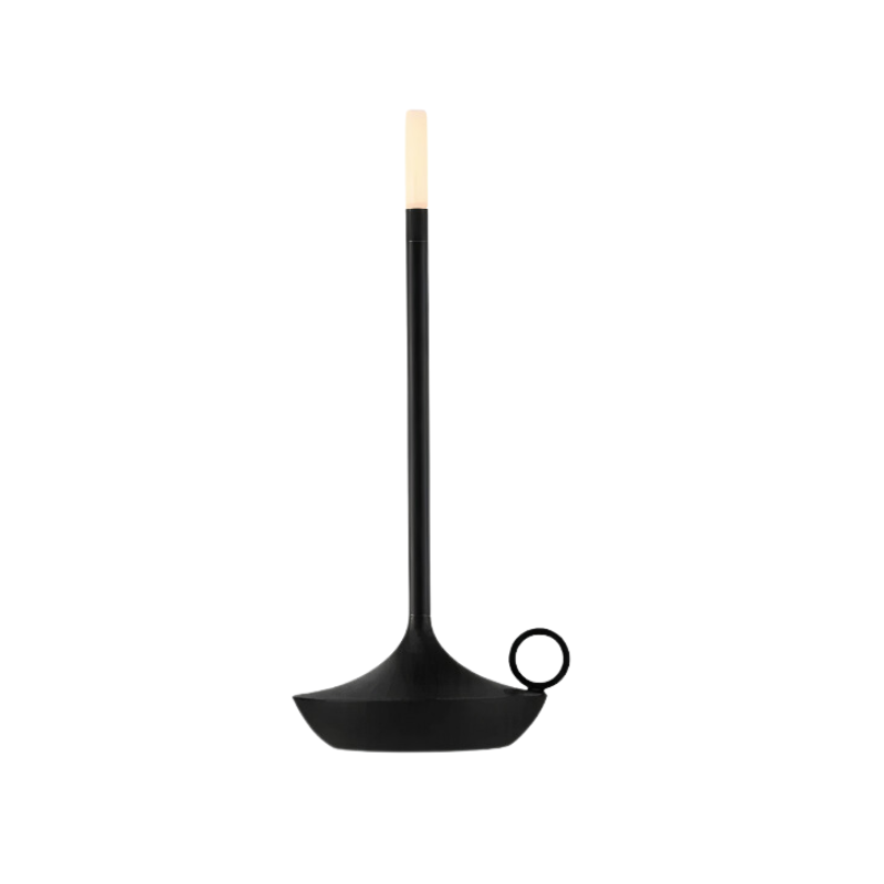 Twiva I Dimmable LED Table Lamp – USB Rechargeable, 3-Level Touch Dimming, Warm White (3000K)