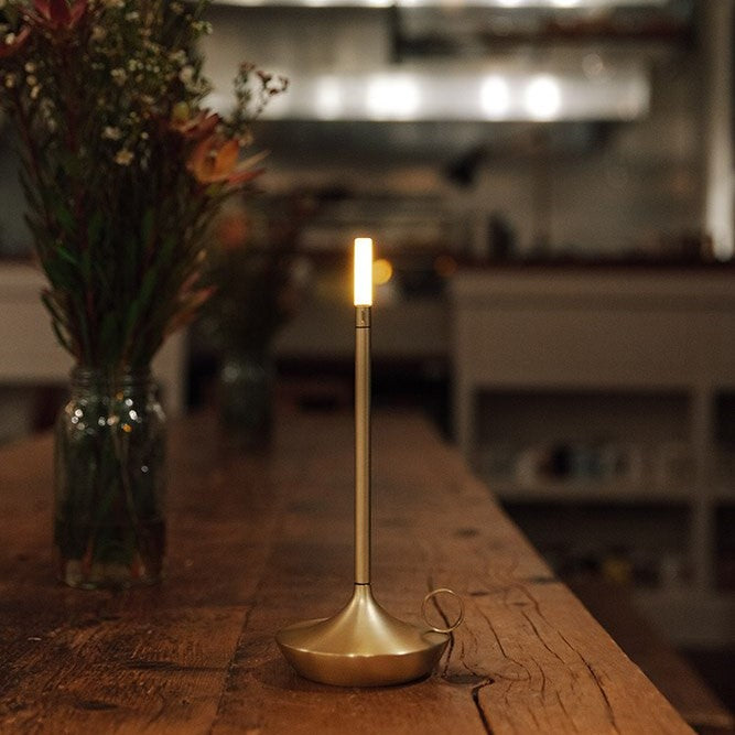Twiva I Dimmable LED Table Lamp – USB Rechargeable, 3-Level Touch Dimming, Warm White (3000K)
