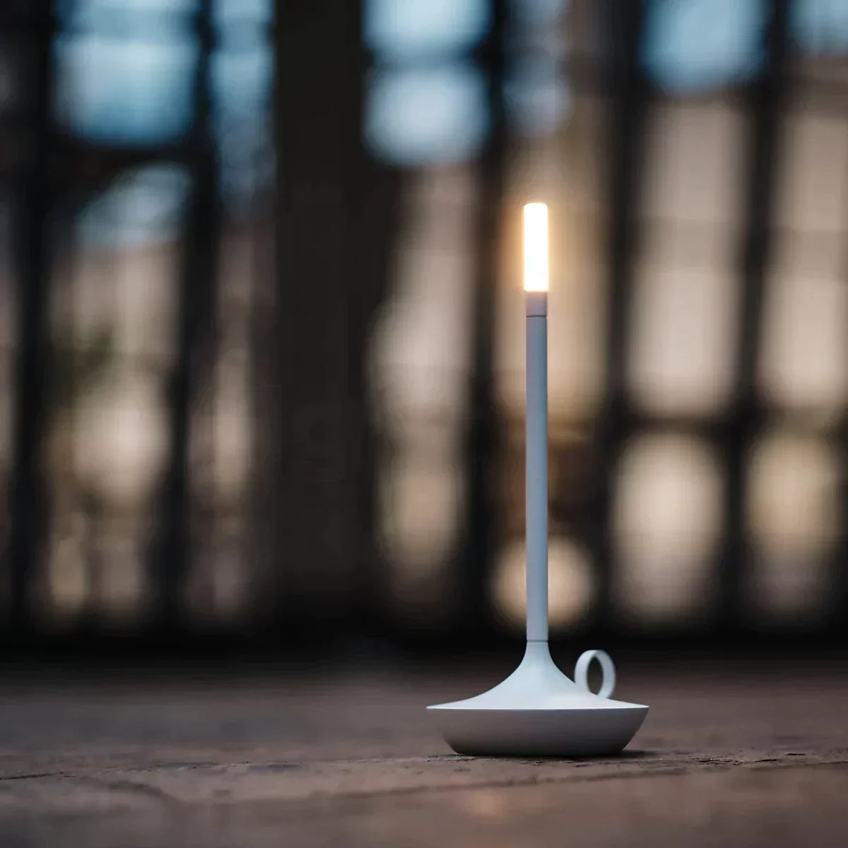 Twiva I Dimmable LED Table Lamp – USB Rechargeable, 3-Level Touch Dimming, Warm White (3000K)