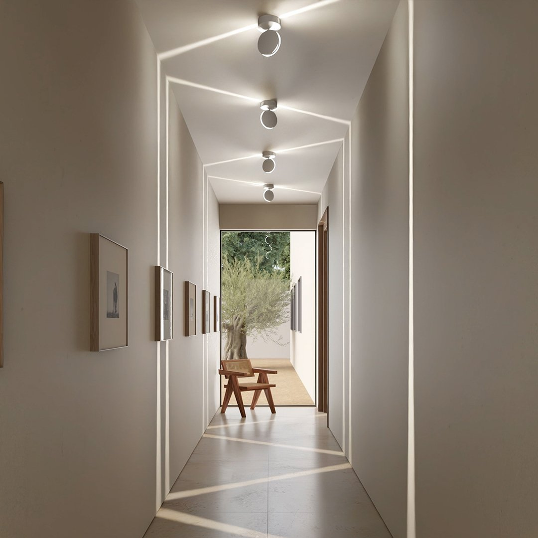 UrbanLume Flexible LED Wall Lamp – 360° Adjustable, IP65 Waterproof, 7W Warm White (3000K)