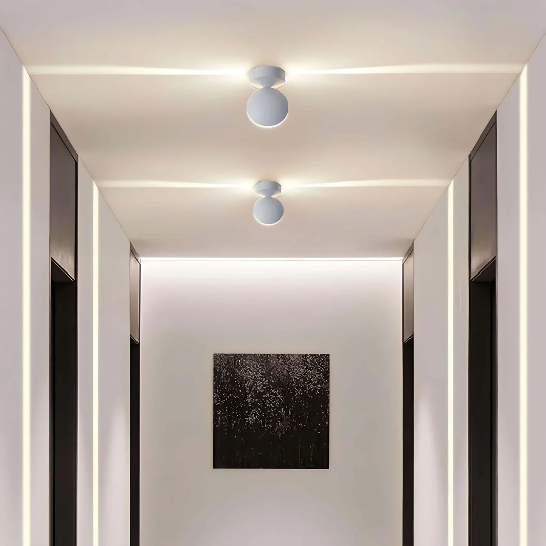 UrbanLume Flexible LED Wall Lamp – 360° Adjustable, IP65 Waterproof, 7W Warm White (3000K)