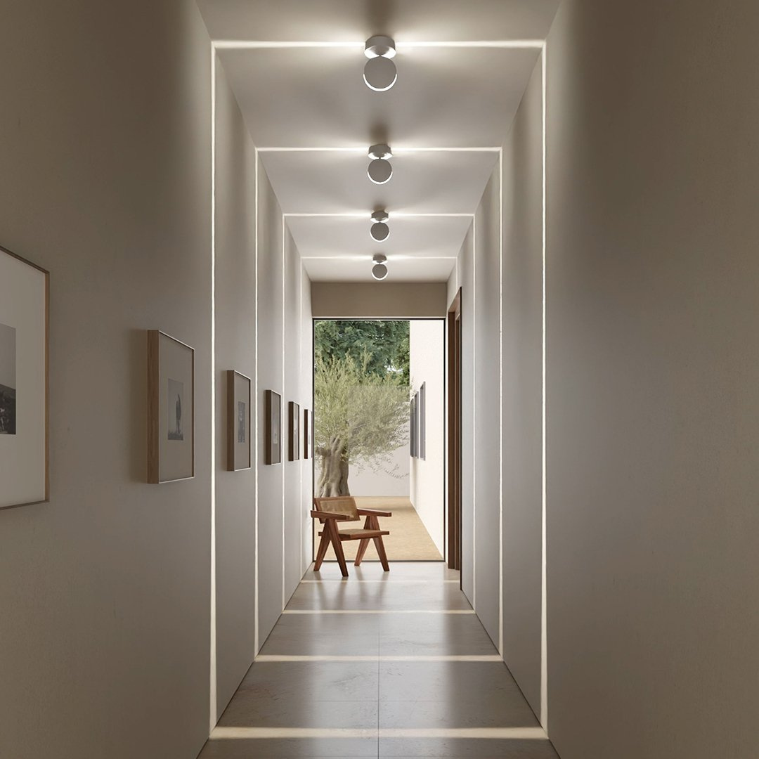 UrbanLume Flexible LED Wall Lamp – 360° Adjustable, IP65 Waterproof, 7W Warm White (3000K)
