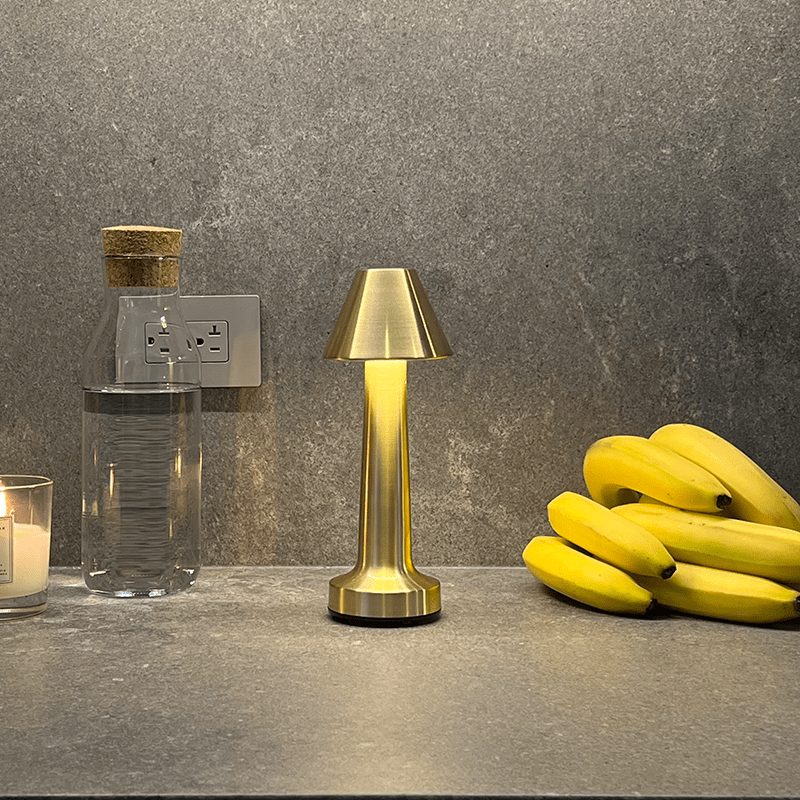 Velossa Wireless Rechargeable LED Table Lamp – Minimalist Cordless Design, Up to 8 Hr Runtime, USB Charging